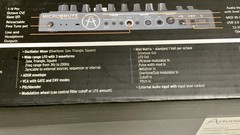 In-Box Arturia MicroBrute 25-Key Analog Synthesizer W/ Cables, Manual & More