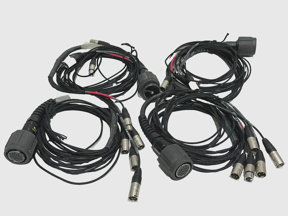 9FT 25 Pin Female to 5 Xlr Breakout Cable #4190 (One)THS