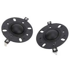 2PCS Tweeter Diaphragm Soft Sound Quality For 4 Inch Tweeter Easy To Use