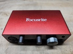 Focusrite Scarlett Solo 3rd Gen USB-C Audio Interface XLR, Line Out, Air