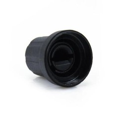 PixelGear 17mm Black D-Shaft Knob w/ Cap & White Inidcator – Aphex Presonus