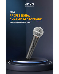 JOYO DM1 Dynamic Vocal XLR Microphone + Handy Carrying Case
