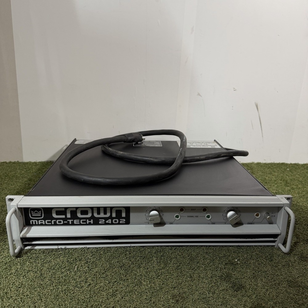 Crown Macro-Tech 2402 Power Amplifier – EXCELLENT