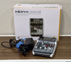Behringer XENYX 502S 5Channel Analog Mixer With USB