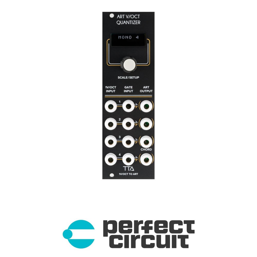 Tiptop Audio ART V/OCT Quad Quantizer Modular EURORACK – DEMO – PERFECT CIRCUIT