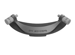 DIN hat mount for Schoeps capsules with active connectors