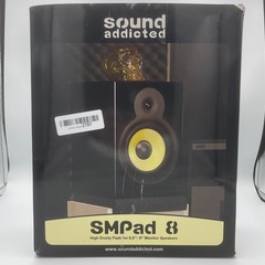 NIB Sound Addicted SMPad 8 Studio Monitor Isolation Pads 8” Foam Pair