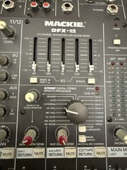 Mackie DFX12 12-Channel Integrated Live Sound Mixer with Effects