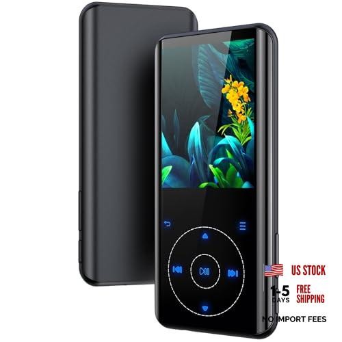 MP3 Player with Bluetooth 5.3, Speaker, 2.4 inch Screen, Portable Music 64GB