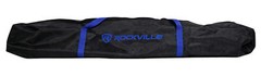 2 Rockville DJ PA Tripod Speaker Stands+Bags, Hydraulic Air Auto Lift RVSS4AB
