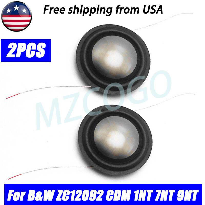 2 AFT 26mm Titanium Dome Tweeter Diaphragm for B&W ZC12092 CDM 1NT 7NT 9NT 8Ohms