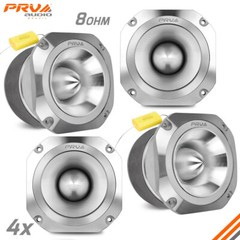 4x PRV Audio TW700Ti-CR Bullet 4” Pro Tweeter 8 Ohm Titanium Car Audio 960W