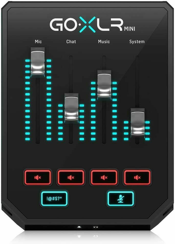 TC HELICON MIDAS audio interface with preamplifier GO XLR MINI