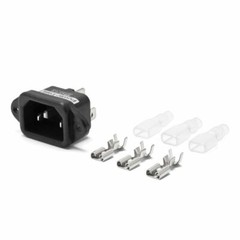 Oyaide Power Inlet PP IEC320 Platinum + Palladium Plating Premium Inlet Genuine