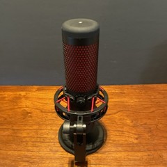 HyperX QuadCast USB Microphone –no USB Cable/power plug – Untested