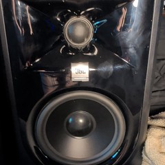 JBL 305P MkII Powered Studio Monitor Speaker Pair Active 2-Way Black
