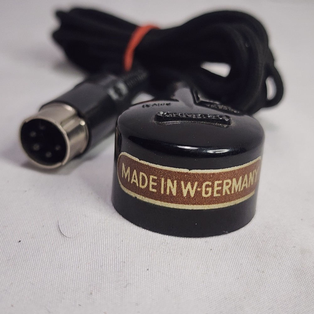 Vtg 1950s GRUNDIG Telephone Pick up Microphone 243 Made In WEST GERMANY Untested