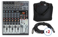 Behringer Xenyx X1204USB Mixer Bag Bundle
