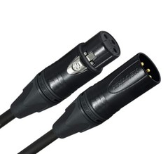 x’FT Mogami 2534 Neutrik Gold XLR-M to XLR-F Female balance Star Quad Gray Cable