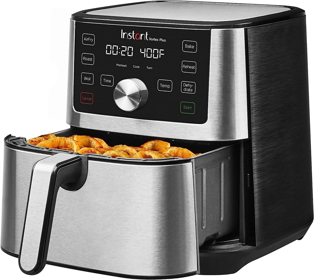 NEW Instant Pot Vortex Plus 6 Quart Air Fryer.Stainless Steel.Electric Cooker.