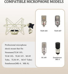 Suuntok Microphone Shockmount for Neumann TLM 103 or M147