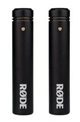 Rode M5 Compact 1/2″ Condenser Microphone Matched Pair, XLR Black