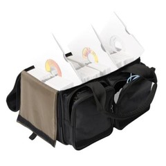 Magma MGA43013 Black/Khaki Carry Case Bag holds 150 45rpm 7″ DJ Vinyl Records