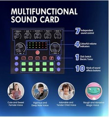 Upgraded Podcast Equipment Bundle For 2 Podcasting Equipment With BM-800 Microph