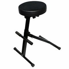 DJ Gig Seat Chair Portable Adjustable Padded Foam Guitar, Keyboard. DJ Studio