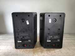 (LOT OF 2) ELECTRO-VOICE SX80 INDOOR/OUTDOOR TWO WAY SPEAKER SYSTEM