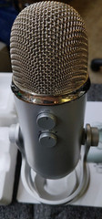 Blue Yeti USB Condenser Microphone Silver Professional Recording