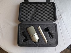 MXL 990/991 Condenser Microphones Recording Kit In Box With Carrying Case