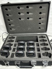 Listen Technologies Model LA-311 Charging Case (8X) LR-400-126,(6X) Hearing Loop