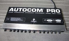 Behringer MDX1400 Autocom Pro Compressor / Limiter with Power Cord – Works!