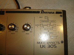Ibanez UE305, Multi-Effects, Analog Delay, Chorus, Compressor, Vintage Pedal