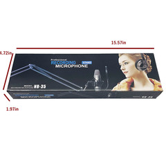 Microphone Holder Studio Broadcast Microphone Suspension Boom Scissor Arm Stand