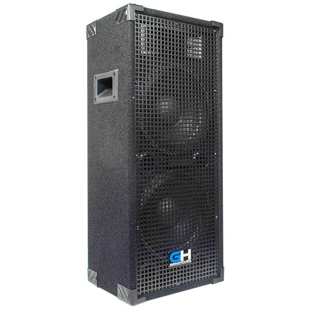 Passive Dual 10 Inch 2-Way PA/DJ Loudspeaker Cabinet – 1050 Watt Full Range