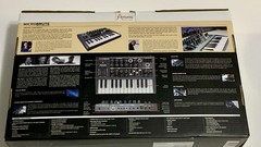 In-Box Arturia MicroBrute 25-Key Analog Synthesizer W/ Cables, Manual & More