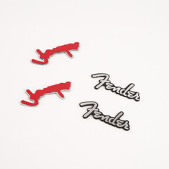 4pcs Replacement Fender Badge Emblem Logo Aluminun Car Speaker