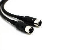 5-Pin DIN to 5-Pin DIN MIDI Cable For Ham Radio