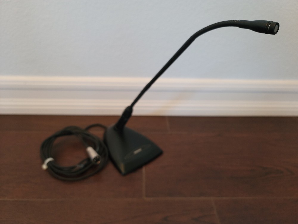 Shure Microflex A412B Desktop Microphone Base w/ 184 Supercardioid Mic