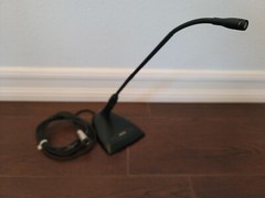 Shure Microflex A412B Desktop Microphone Base w/ 184 Supercardioid Mic