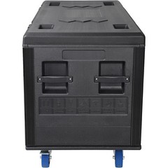 Corrosion Resistance Waterproof Collapsible HDPE Utility Trunk Cable Flight Case