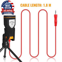 Professional Condenser Wired Microphone Mic for PC Karaoke Sound Room Gaming Aud