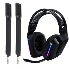 2pcs Detachable Headset Microphone For G733 Lightspeed Gaming Easy To Use