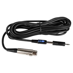 Samson M10 Dynamic Vocal Handheld Microphone Mic w Boom Stands Cables 2 Pack