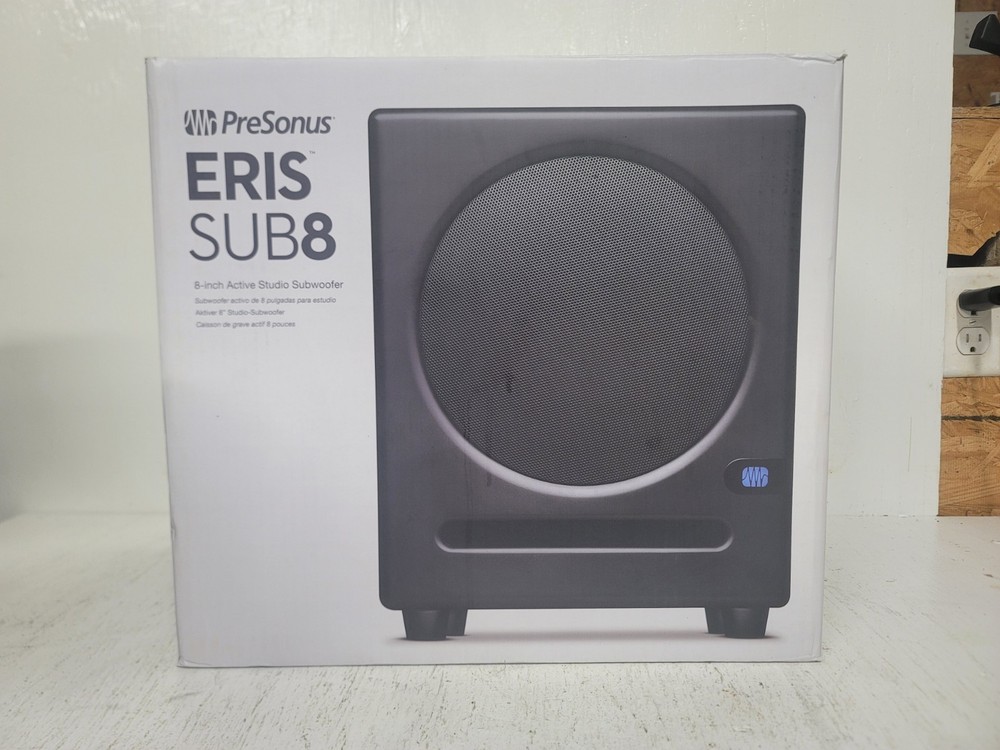Presonus Eris Sub 8 (1st Gen) – NO Bluetooth BRAND NEW OPEN BOX
