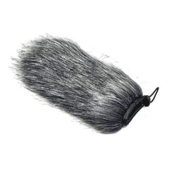 Mic Furry Windscreen Easy to Use Mic Windjammer for Interview Outdoor Use