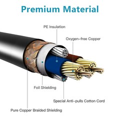 10ft/3m Flexible 3Pin DMX Cable Signal XLR Connection Stage Par Light Cable Wire