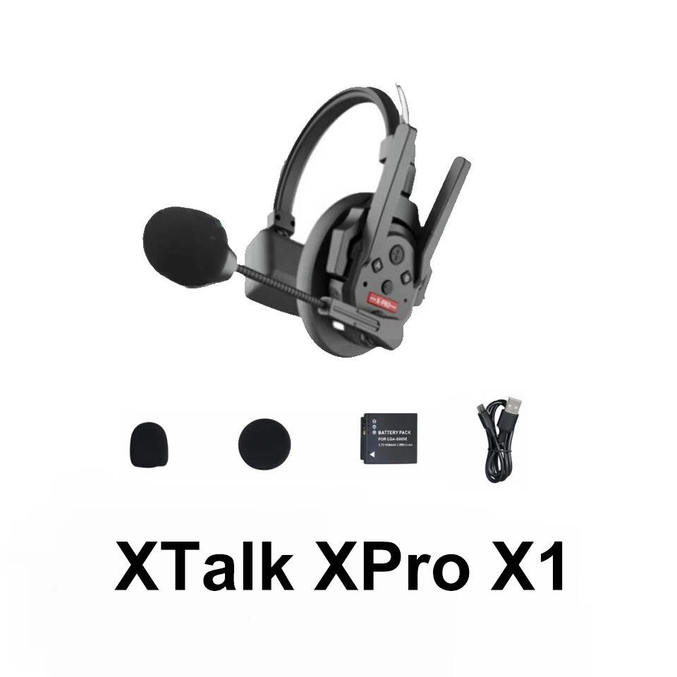 SYNCO XTalk XPro X2 X5 X9 500m Wireless Headset Intercom System 2.4G Full Duplex